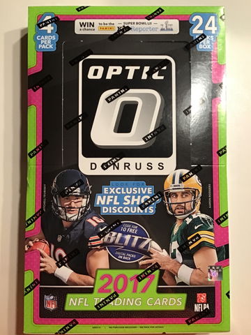 2017 Donruss Optic Football Retail Box Mahomes RC?