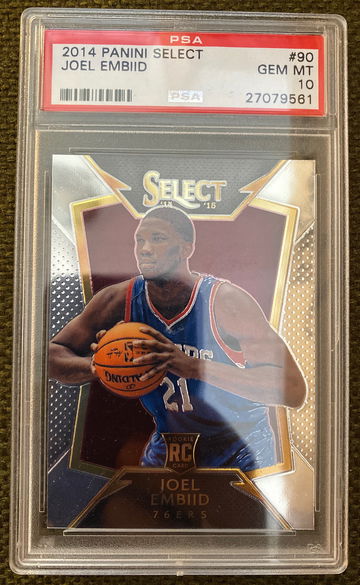 2014 Joel Embiid Panini Select PSA 10