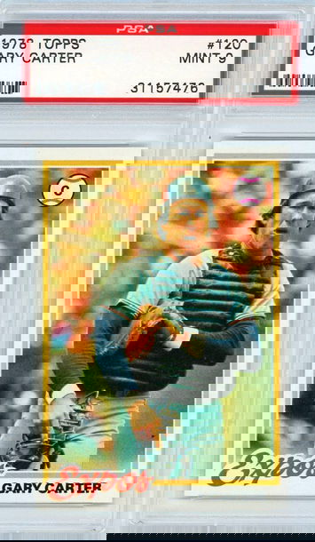 1978 Topps Gary Carter #120 PSA 9 P1326