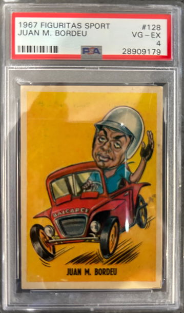 1967 Figuritas Sport Juan M. Bordeu 