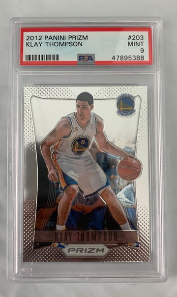 2012 Klay Thompson Prizm PSA 9