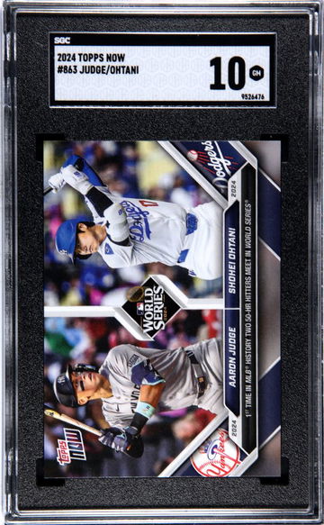 2024 TOPPS JUDGE/OHTANI NOW #863 SGC 10