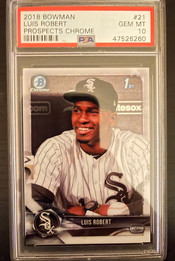 Luis Robert bowman chrome 