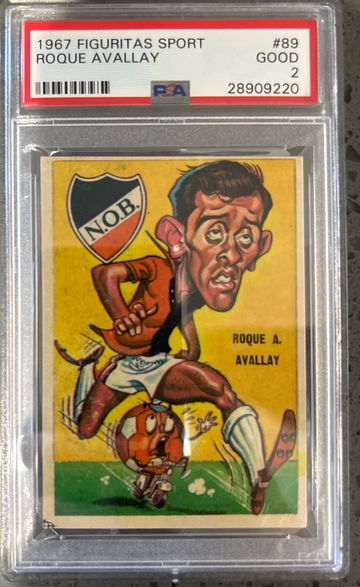 1967 Figuritas Sport Roque Avallay