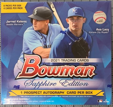 2020 Bowman Sapphire Box