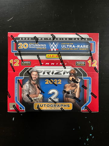 2022 WWE Prizm FOTL Sealed Box