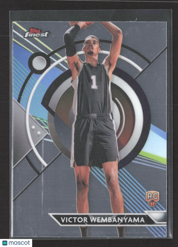 2023-24 Topps Finest Victor Wembanyama #76 [Base] Rookie 10 Topps