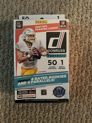 2021 Donruss Football Hanger Box