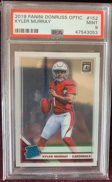 2019 Donruss Optic Kyler Murray #152 PSA 9 Rookie Card RC Cardinals