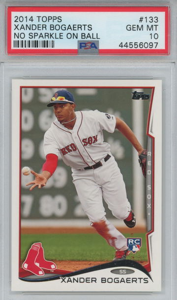 Xander Bogaerts Topps RC PSA 10