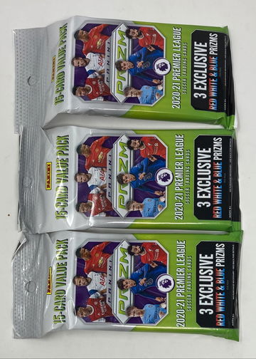 Prizm Epl Soccer Panini Cello lot (3 packs)