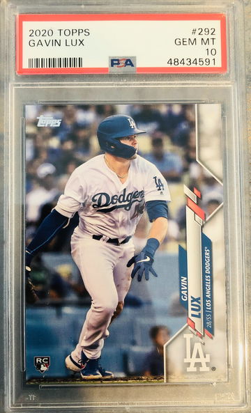 Gavin Lux 2020 Topps PSA 10 #292