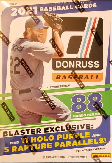2021 Donruss Baseball Sealed Blaster Box!