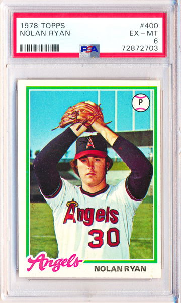 1978 Topps #4000 Nolan Ryan PSA 6 - Just Graded! New Case!