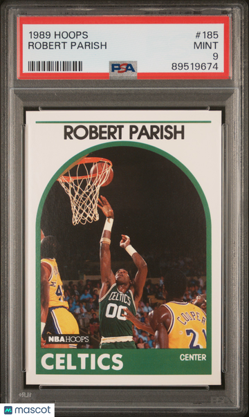 1989 Hoops Robert Parish #185 PSA 9
