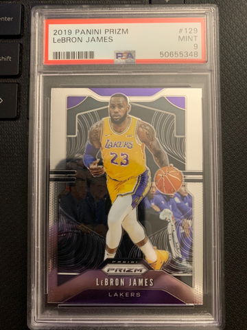 2019 Panini Prizm LeBron James PSA 9 MINT