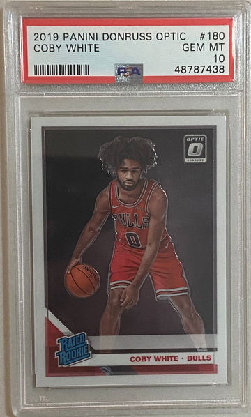 2019 Optic Coby White Base PSA 10