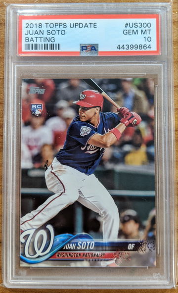 2018 Topps Update US300 Juan Soto RC Rookie