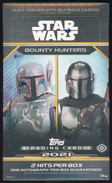 2021 Topps Star Wars Bounty Hunters Hobby Box