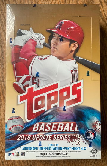 2018 Topps Update Sealed Hobby Box Soto Acuna Ohtani Rookies?