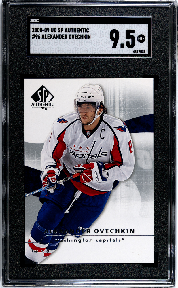 2008-09 Upper Deck SP Authentic Alexander Ovechkin #96 SGC 9.5
