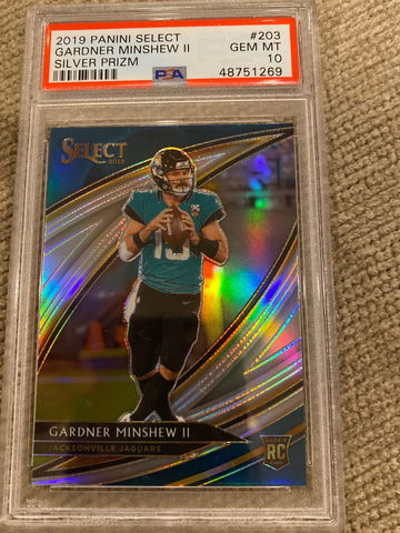 Gardner minshew select psa 10 
