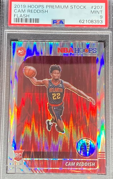 2019 Hoops Premium Stock Cam Reddish Flash PSA 9