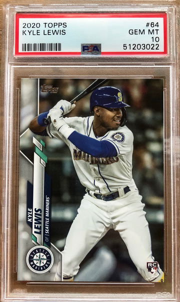 2020 Topps Kyle Lewis PSA 10
