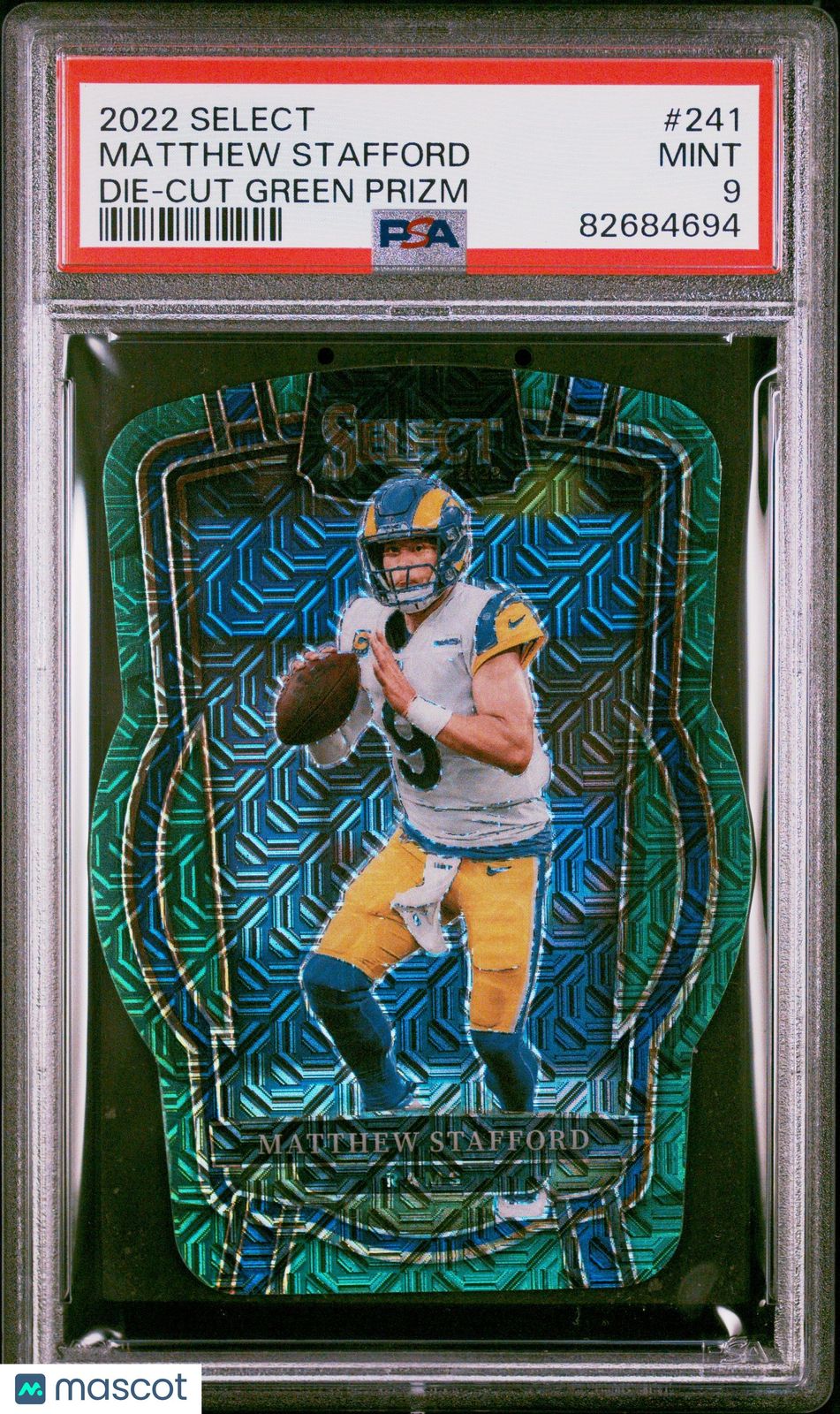 2022 Panini Select Matthew Stafford #241 PSA 9