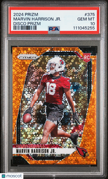 2024 Panini Prizm Marvin Harrison JR. #375 Disco PSA 10