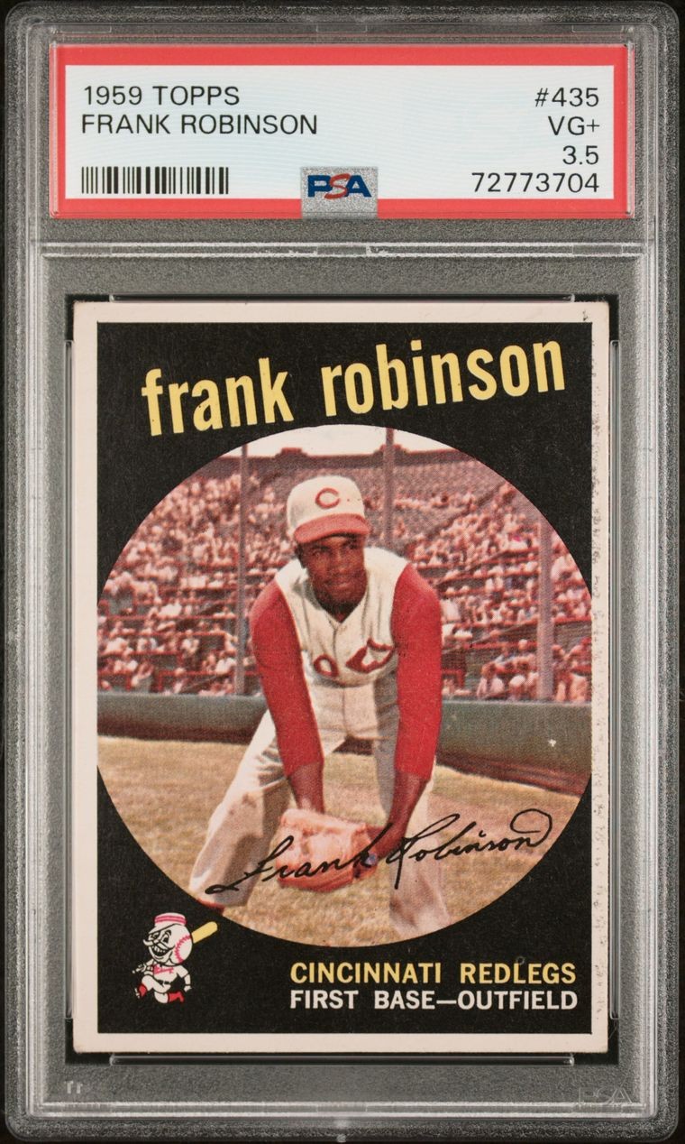 1959 Topps  #435 Frank Robinson - PSA 3.5 VG+  REDS