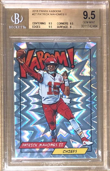 2018 Kaboom! Patrick Mahomes II
