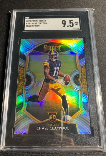 2020 select chase claypool prizm sgc 9.5 mint 