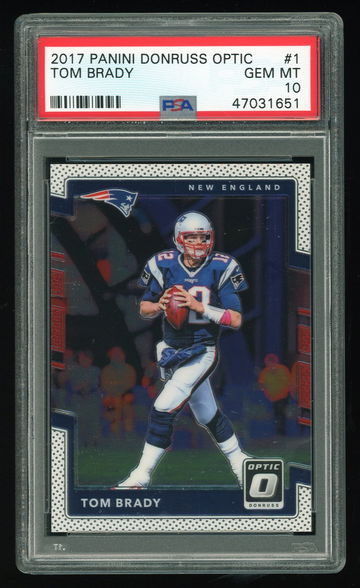 2017 optic Tom Brady