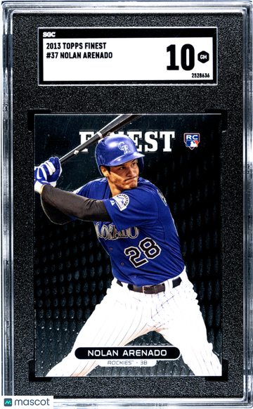 2013 Topps Finest Nolan Arenado #37 SGC 10