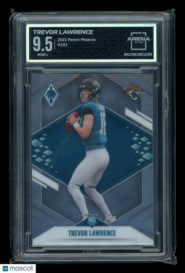 2021 Panini Phoenix Trevor Lawrence #101 RC Arena Club 9.5