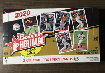 2020 Bowman Heritage Hobby Box