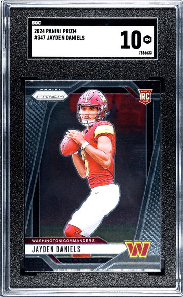 2024 Prizm #347 Jayden Daniels SGC 10