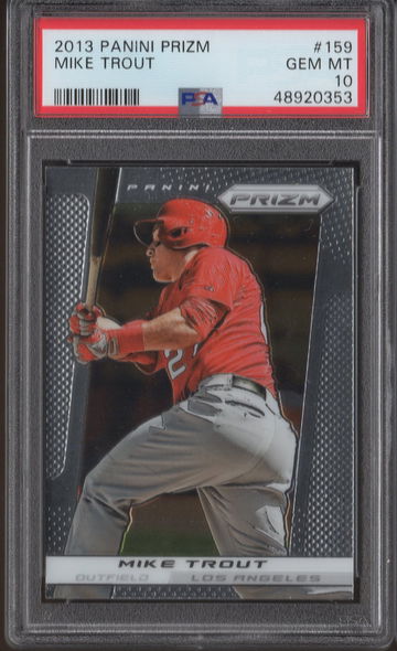 2013 Prizm Mike Trout PSA 10