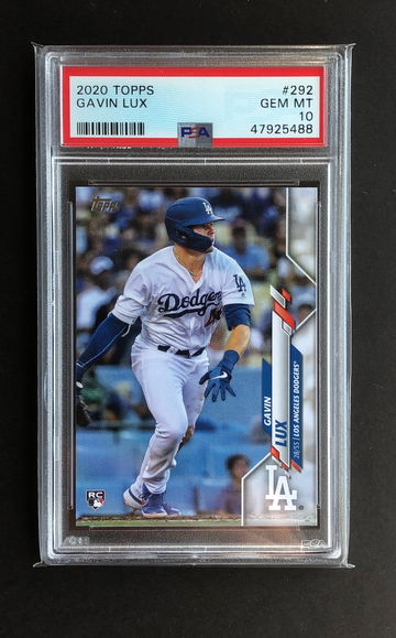 2020 Topps Gavin Lux PSA 10