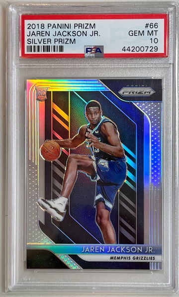 Jaren Jackson 2018 Prizm Silver PSA 10