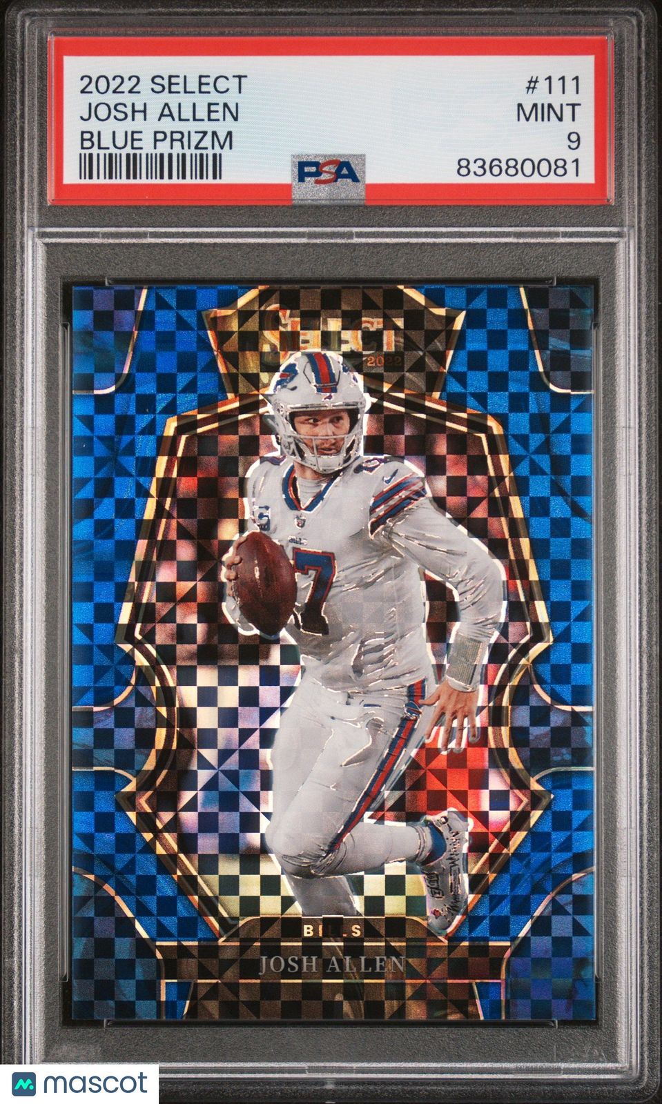 2022 Panini Select Josh Allen #111 PSA 9
