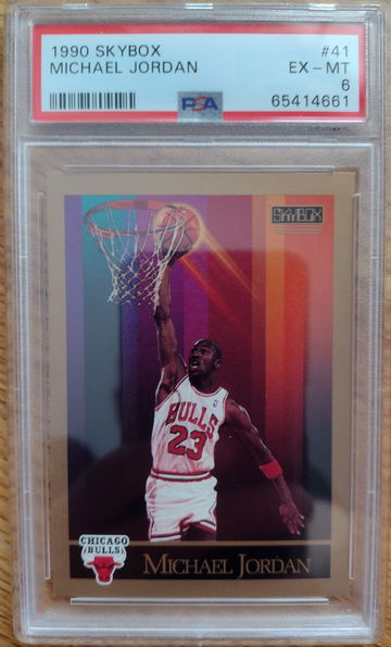 1990 Skybox Michael Jordan PSA 6