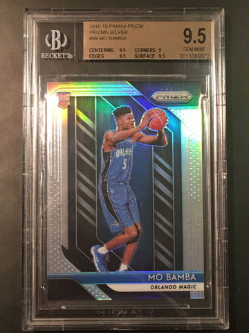 Mo Bamba Silver Prizm BGS 9.5