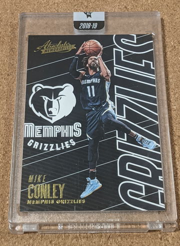 2018-19 Absolute 🏀 Mike Conley Encased Uncirculated #51 Grizzlies Jazz