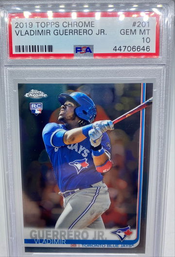 2019 Topps Chrome Vladimir Guerrero Jr PSA 10