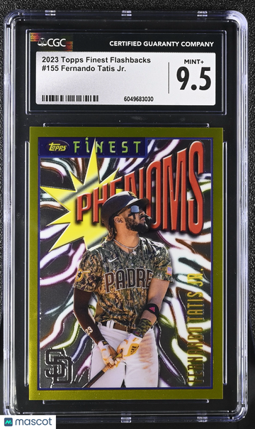 2023 Topps Finest Flashbacks Fernando Tatis Jr. #155 CGC 9.5
