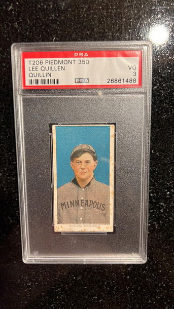 T206 Lee Quillen PSA 3