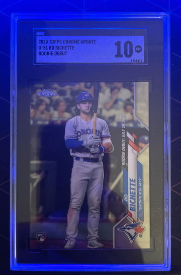 2020 Topps Chrome Update U-51 Bo Bichete SGC 10