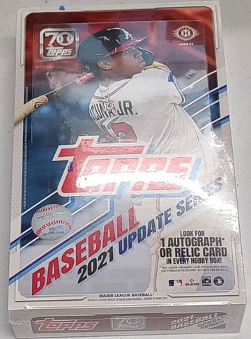 2021 Topps Update Series Hobby Box